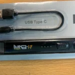 usb rechargeable electric lighere black with packing