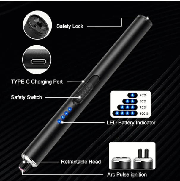 Modern rechargeable electric lighter