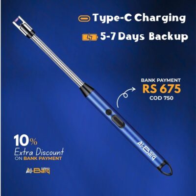 Arc Lighter for Kitchen daraz rechargeable lighter for kitchen at best price blue