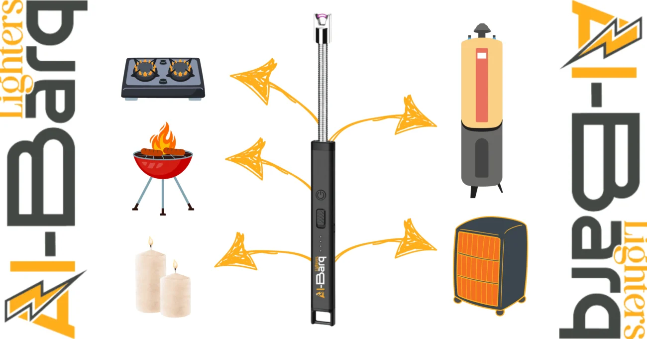 Perfect Electric Rechargeable Lighter for Stoves, BBQ, Candles, Geysers & Heaters