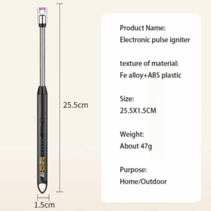 Kitchen Rechargeable Electric Arc Lighter (1)