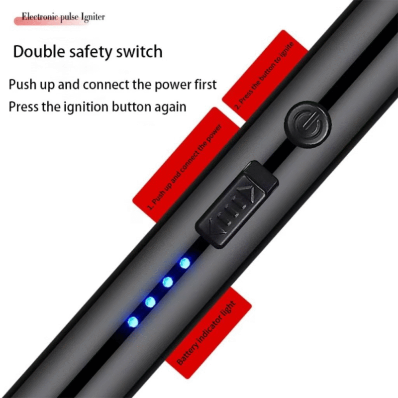 Kitchen Rechargeable Electric Arc Lighter (2)