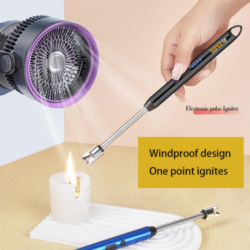 Kitchen Rechargeable Electric Arc Lighter (4)